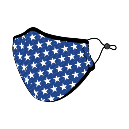 Atlantic Sportswear Sublimated STAR Face Mask – <span class="saleitem">Protect yourself & others</span>