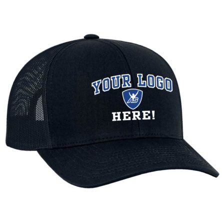 NAVY Garment Washed Trucker Cap