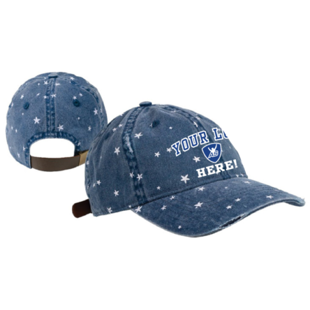Distressed Stars Women's Cotton Cap