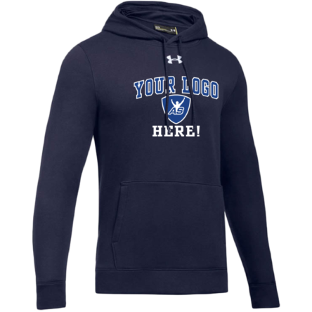 Under Armour Midnight NAVY Hustle Fleece Hoody – <span class="saleitem">Sale Item</span>