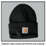 Carhartt Black Acrylic Watch Beanie