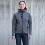 Landway Ash Grey Phantom Soft Shell Zip