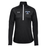 Under Armour Black Qualifier Hybrid 1/2 Zip