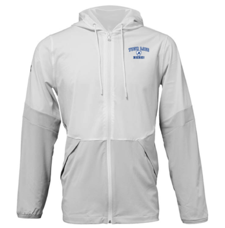 Under Armour White Squad Woven Jacket <span class="saleitem">SALE ITEM - XL ONLY</span>
