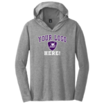 Tri-Blend Long Sleeve HOODED Tee