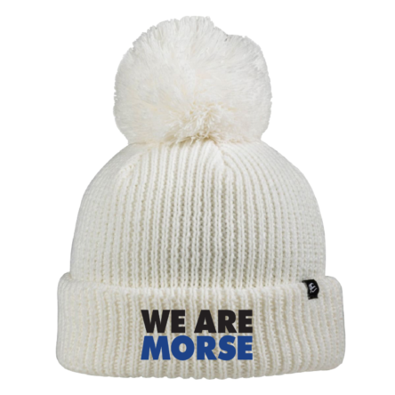 Ivory Pom Beanie