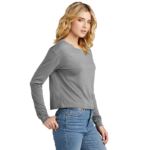 Women’s Tri-Blend CROPPED Long Sleeve Tee