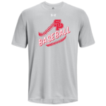 Under Armour Mod Grey SHORT Sleeve TECH Tee