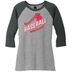 Tri-Blend 3/4 Sleeve BASEBALL Tee