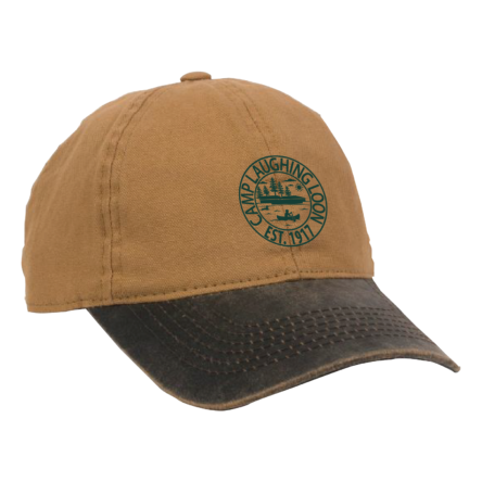 BROWN Weathered Canvas Cap