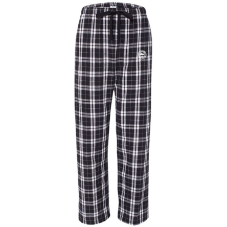Black and White Flannel Pant