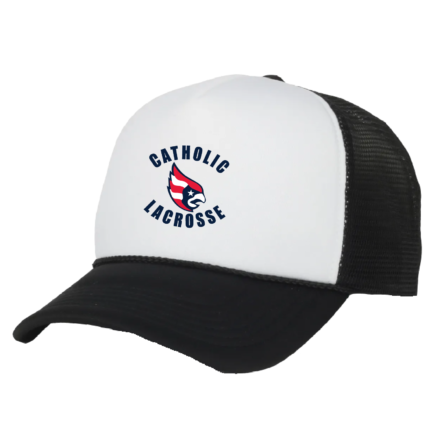 White/Black FOAM Trucker Cap