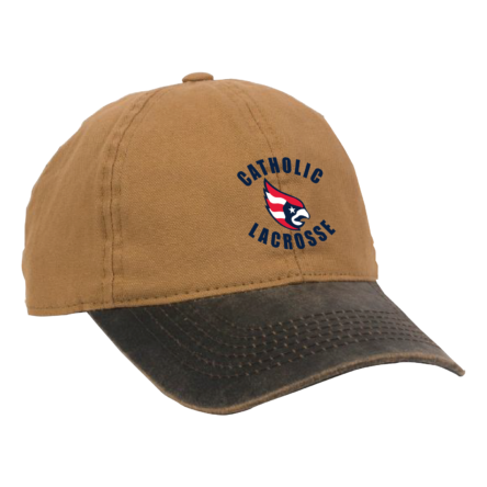BROWN Weathered Canvas Cap