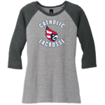 Tri-Blend 3/4 Sleeve BASEBALL Tee