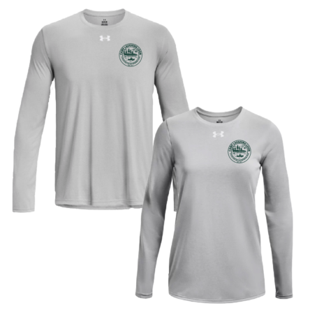 Under Armour Mod Grey LONG Sleeve TECH Tee