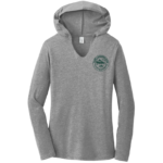 Tri-Blend Long Sleeve HOODED Tee