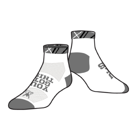 Atlantic Sportswear "YOU GOT THIS" Elite QUARTER Sock