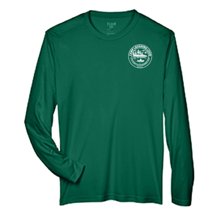Classic DARK GREEN LONG Sleeve PERFORMANCE Tee