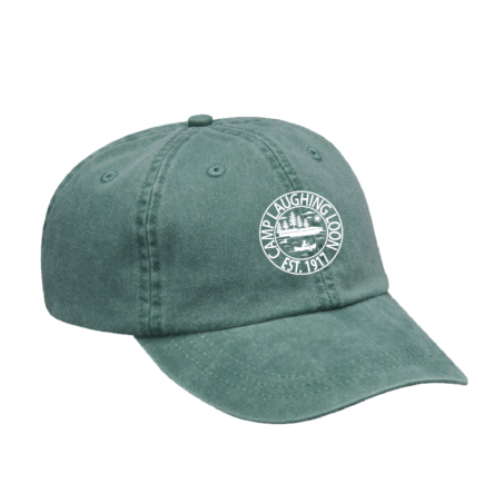 Adams DARK GREEN Garment Washed COTTON Twill Cap