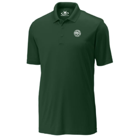 Atlantic Sportswear Atlan-Tec Solid DARK GREEN Performance POLO – <span class="saleitem">NEW!</span>