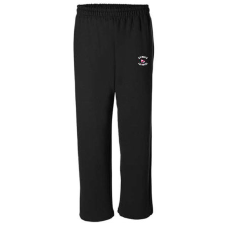 Classic BLACK Open Bottom Sweatpants – <span class="saleitem">NEW!</span>
