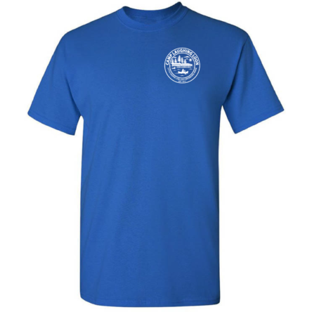 Classic ROYAL BLUE SHORT Sleeve COTTON Tee