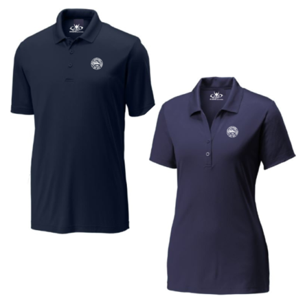 Atlantic Sportswear Atlan-Tec Solid NAVY Performance POLO – <span class="saleitem">NEW!</span>