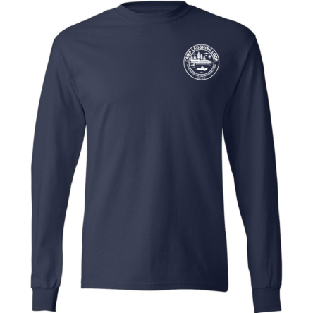 Classic NAVY LONG Sleeve COTTON Tee